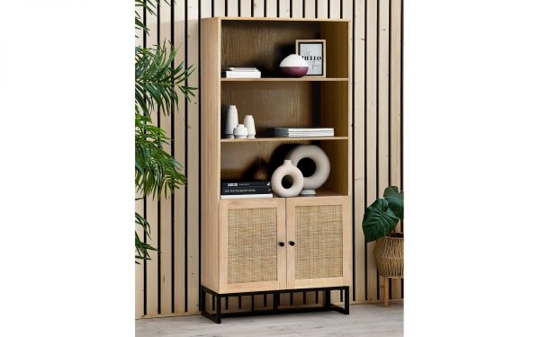 Julian Bowen Padstow Tall Bookcase - Available In 2 Colours