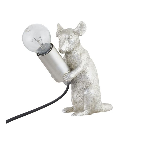 Milton The Mouse Silver Table Lamp