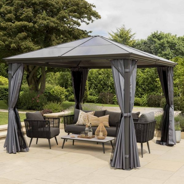 Norfolk Leisure Runcton Polycarbonate Gazebo - Available In 2 Sizes