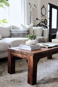 What Are Some Creative DIY Coffee Table Ideas For The Living Room?