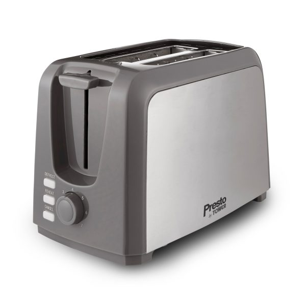 Presto 2 Slice Brushed Stainless Steel Toaster