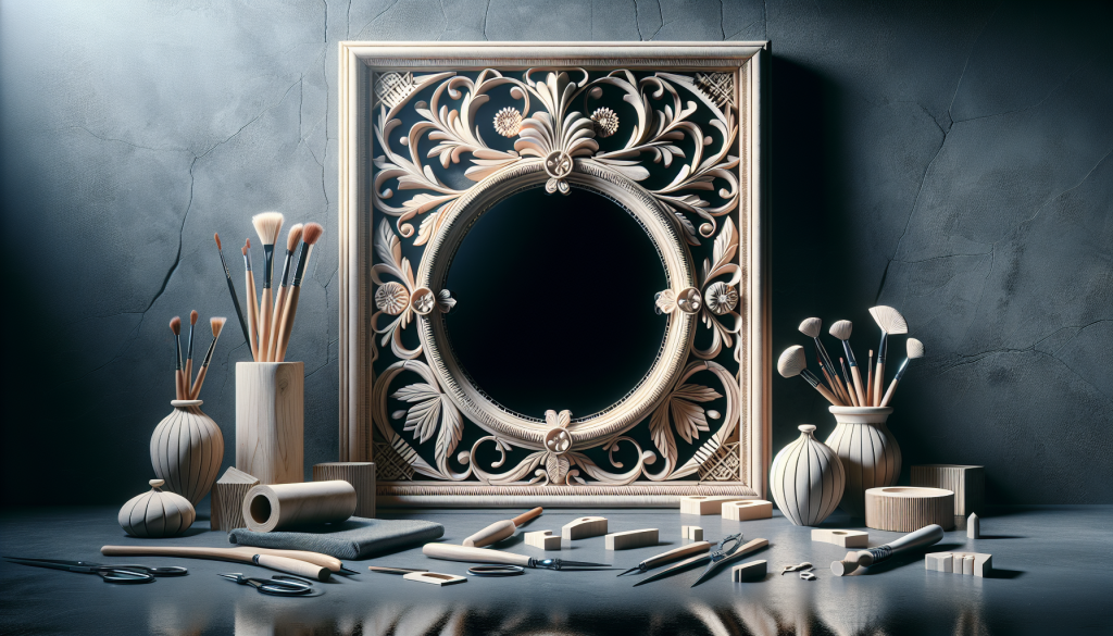 How Can I Create A DIY Decorative Mirror For My Bathroom?