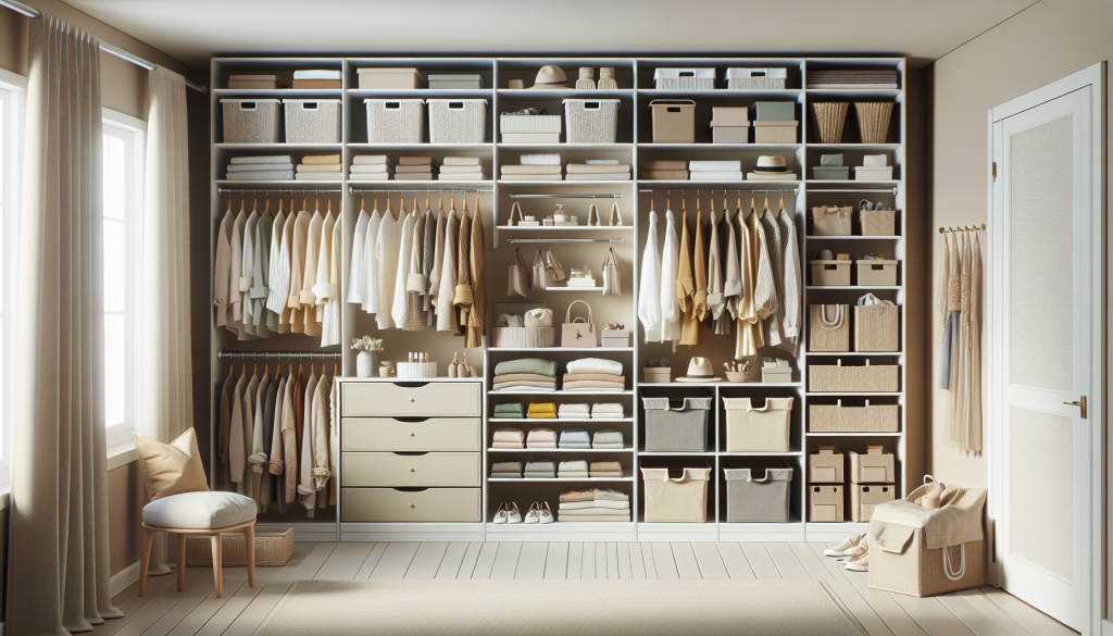 What Are Some Practical DIY Solutions For Organizing Bedroom Closets?