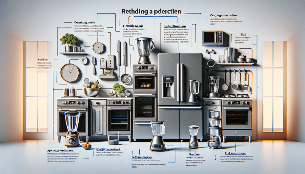 How Do I Choose The Right Kitchen Appliances For My Cooking Needs?